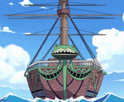 Fanged Toad Pirates' Ship