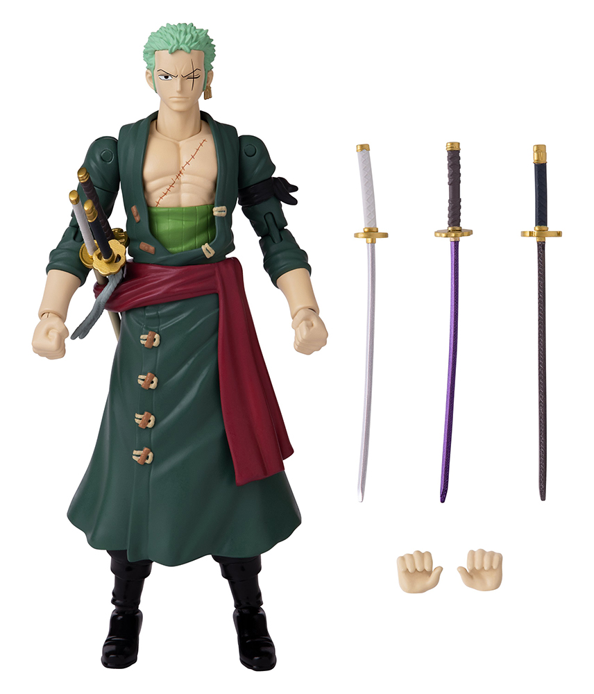 Bandai America's Anime Heroes Line Expands with ONE PIECE - Luffy, Zoro and  Sanji