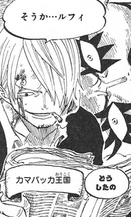 Sanji's Reaction to Luffy's News