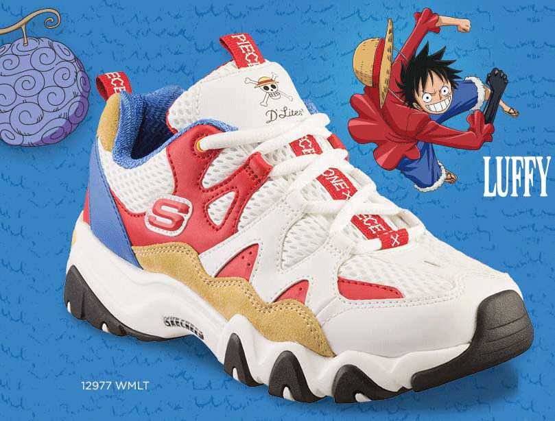 Skechers releases a line of sneakers inspired by popular anime One Piece