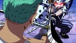 Zoro vs Toma