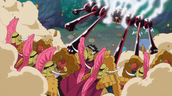 One Piece Aim hole cake Island most lottery E Award glass bowl Biggumamu