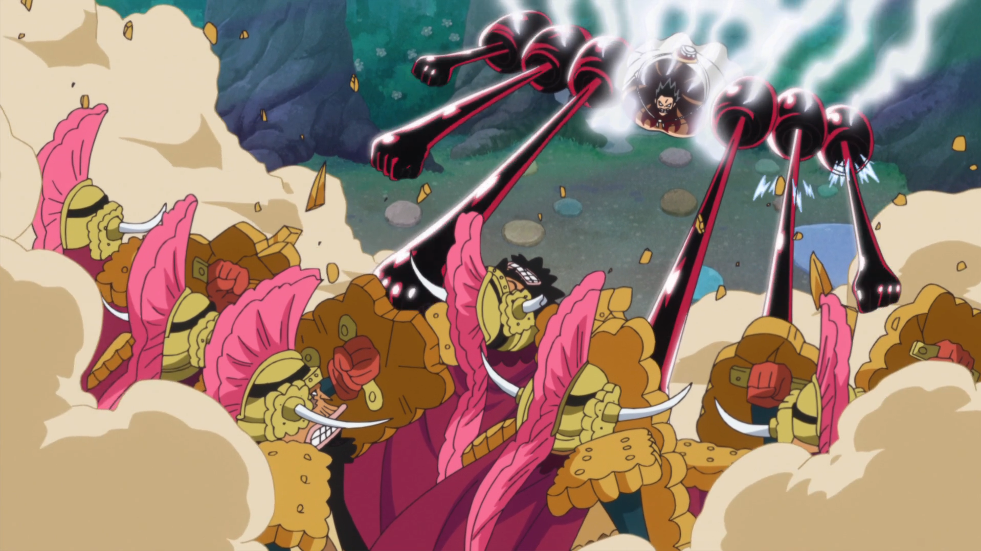 Monkey D. Luffy Vs Charlotte Cracker, One Piece Wiki