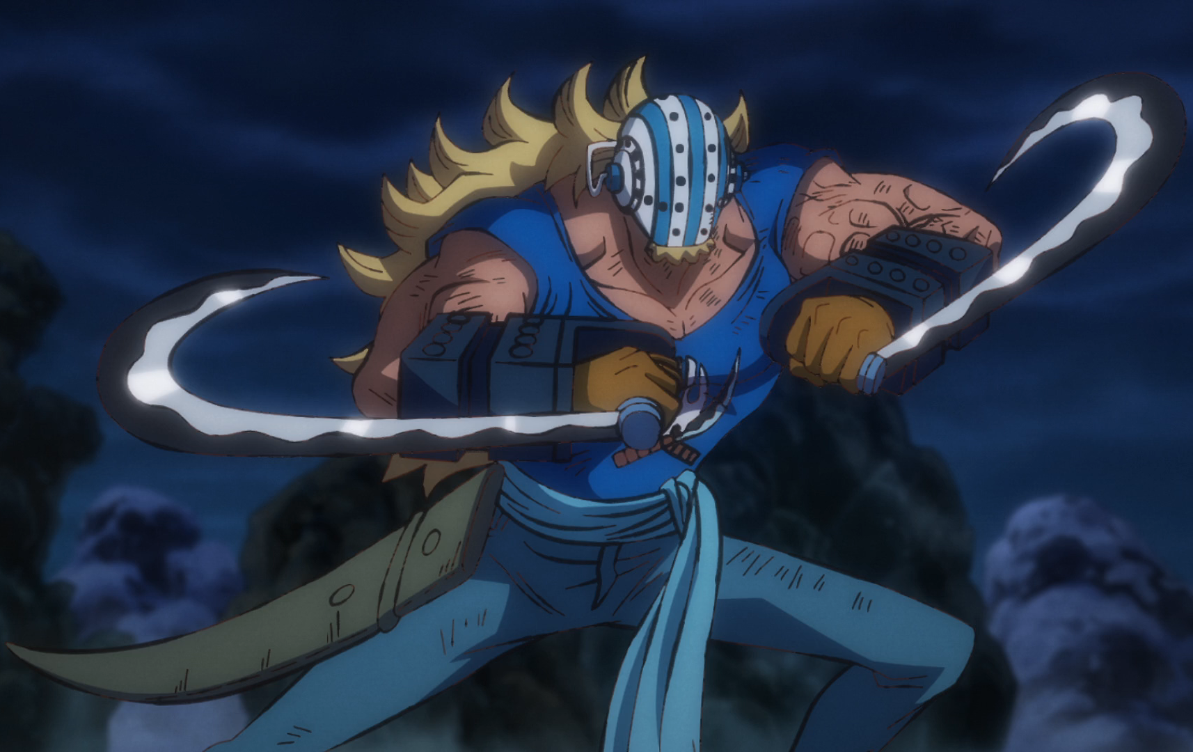 One Piece Episode 1016: Roof Piece continues, the three captains