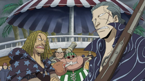 Red Hair Pirates Watch Shanks Clash with Whitebeard