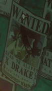 X Drake's Wanted Poster