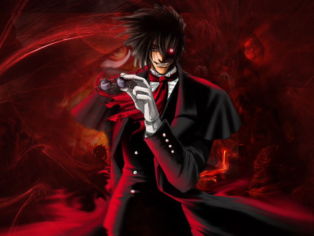 badass vampire anime