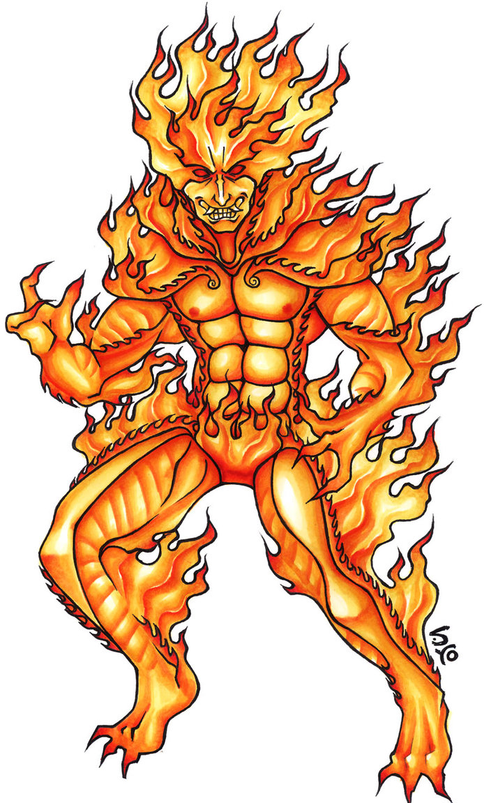 Hito Hito no Mi, Model: Kagatsuchi/Magma Monster Form, OnePiece Fanon Wiki