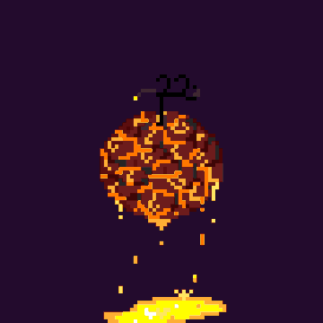 So I tried doing pixel art, should I do other fruits? : r/OnePiece