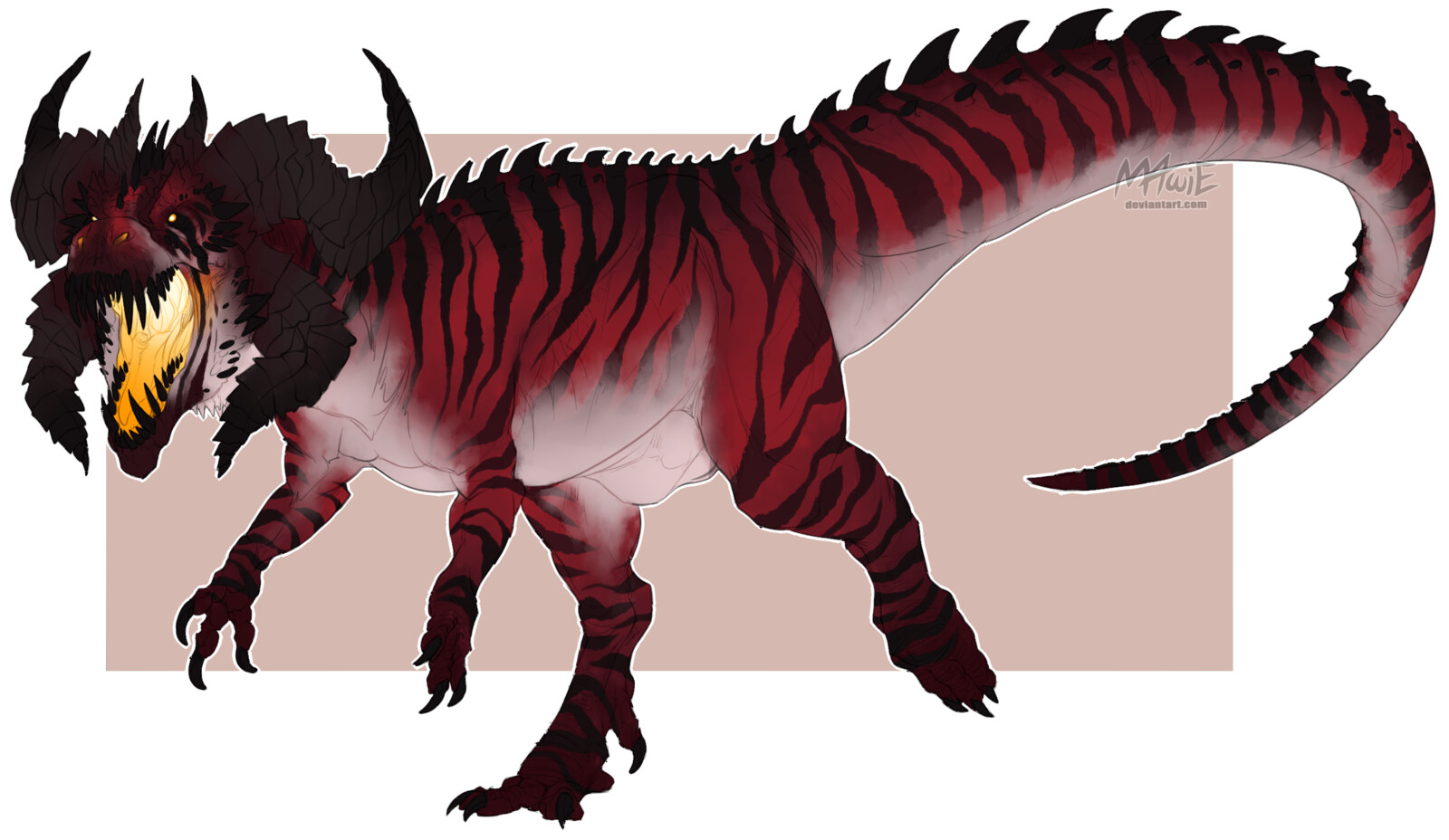 Uo Uo no Mi, Model: Ryujin Beast form by indragonsaur on DeviantArt