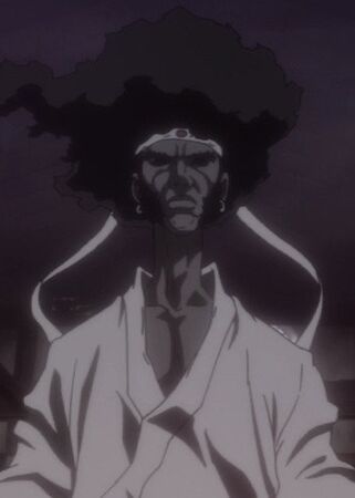 Fandom on X: Name: Afro IP: 'Afro Samurai' 💥 Uses his subconscious to  create new techniques in the middle of combat 🧠 Based on legendary black  samurai Yasuke ➡️ Wiki:   /