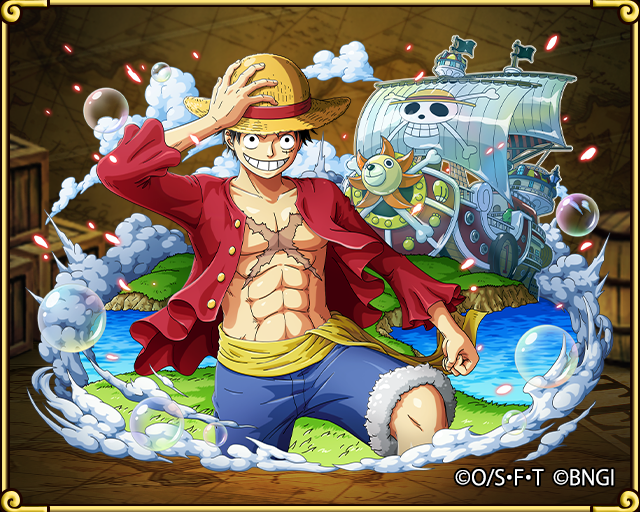 one piece luffy crew 2 years later
