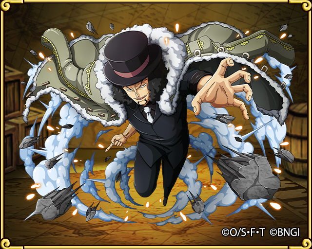 Rob Lucci Battles Of The Great Era Of Piracy Dark Justice One Piece Treasure Cruise Wiki Fandom