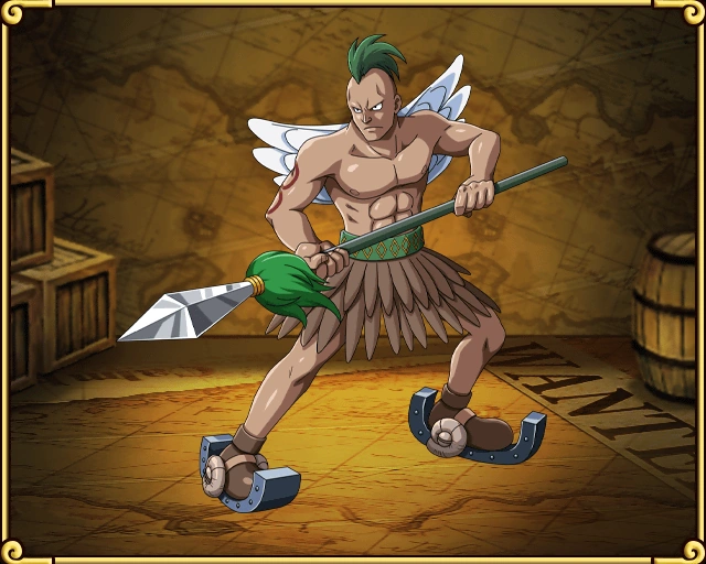 Green Nomad Shandian Warrior One Piece Treasure Cruise Wiki Fandom