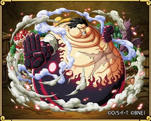 Monkey D Luffy Gear Four Tankman One Piece Treasure Cruise Wiki Fandom