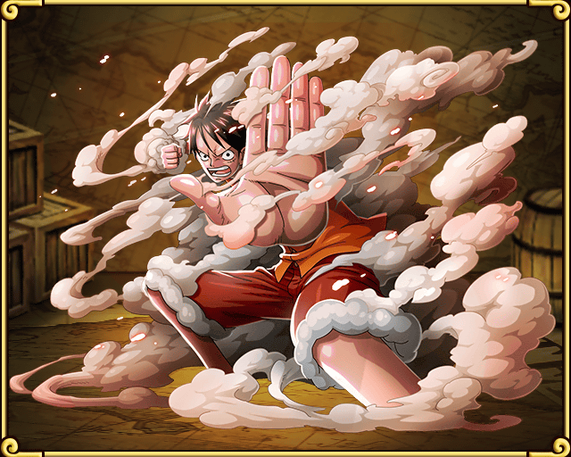 one piece luffy gear second