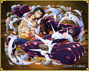 Monkey D Luffy Gear Four Enemy Of The Gods One Piece Treasure Cruise Wiki Fandom Monkey D Luffy Gear Four Enemy Of The Gods One Piece Treasure Cruise Wiki Fandom
