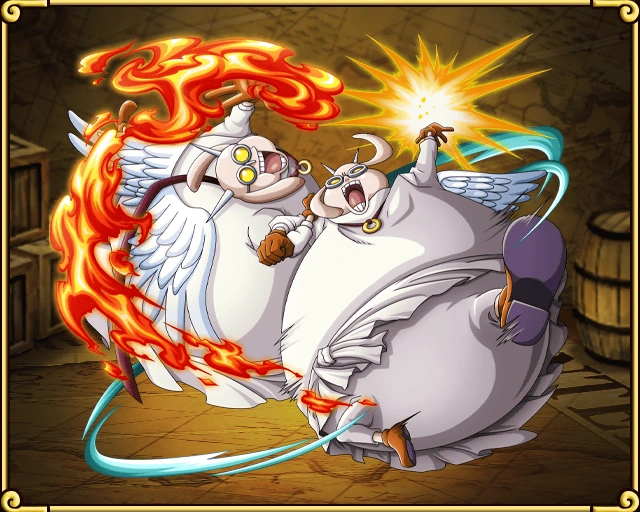 Hotori And Kotori Skypiea Vice Head Enforcers One Piece Treasure Cruise Wiki Fandom