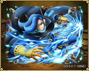Vinsmoke Niji Germa 66 Azure Spark | One Piece Treasure Cruise