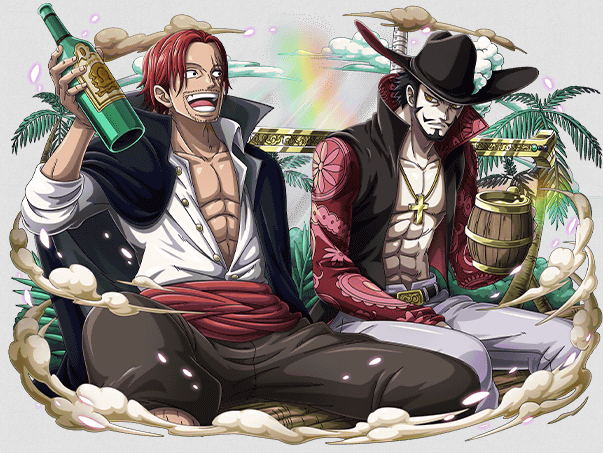 Swordsmanship, dracule Mihawk, Shanks, one Piece Treasure Cruise, manga Iconography, straw Hat Pirates, one Piece Jp, Monkey D. Luffy, Roronoa Zoro, Cruise