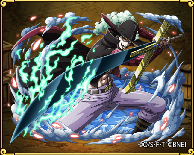 Dracule Mihawk Marineford in Chaos Master Swordsman One Piece