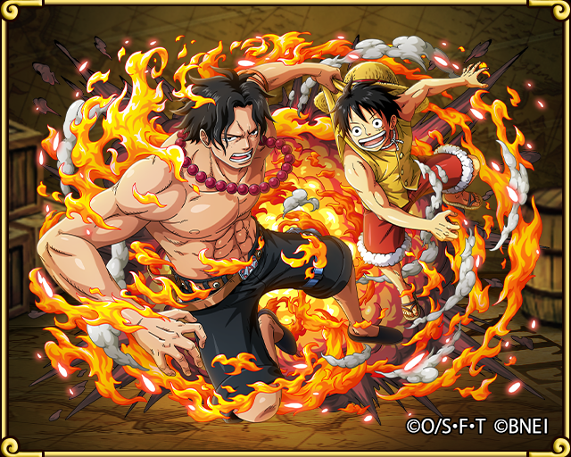 Ace and Luffy png