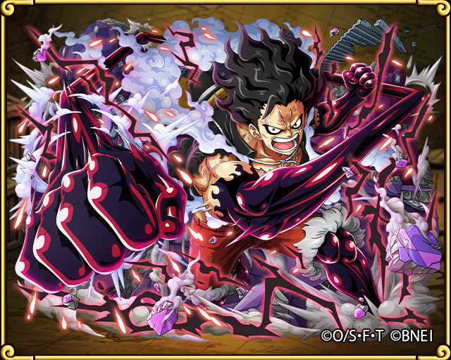 One Piece Monkey D Luffy Gear 4th - Snakeman | Postcard