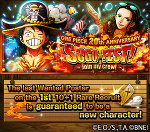 Anniversary Straw Hats Announcement Banner