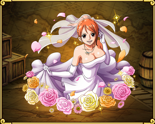 Nami in a wedding dress. : r/OnePiece