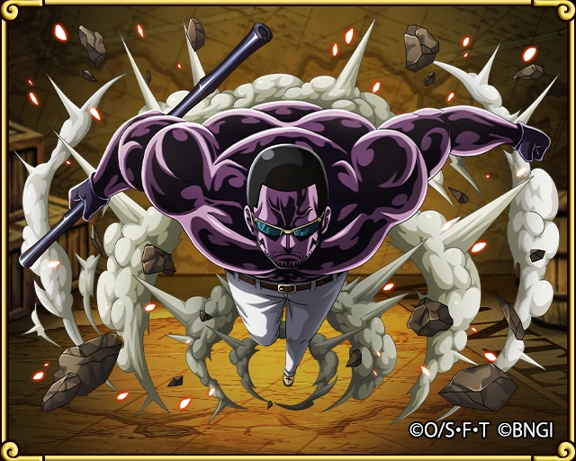 Bamboo Demon Vergo Top Donquixote Family Officer One Piece Treasure Cruise Wiki Fandom