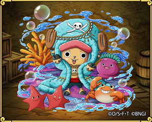 Introducing a New Character! □ Monster Point Tony Tony Chopper Element:  Blue Class: Attacker Chopper, who trained in the Birdie Kingdom, joins  the, By ONE PIECE Bounty Rush