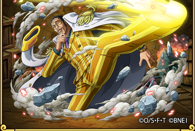 Kizaru Marineford at War Admiral One Piece Treasure Cruise Wiki