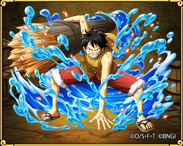 InkWynk Luffy One Piece Marine Arc Theme