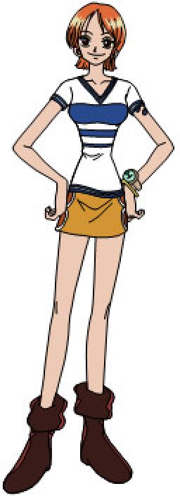 Outfits piece nami one One Piece