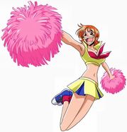 Nami's cheerleading outfit during the Davy Back Fight Arc.