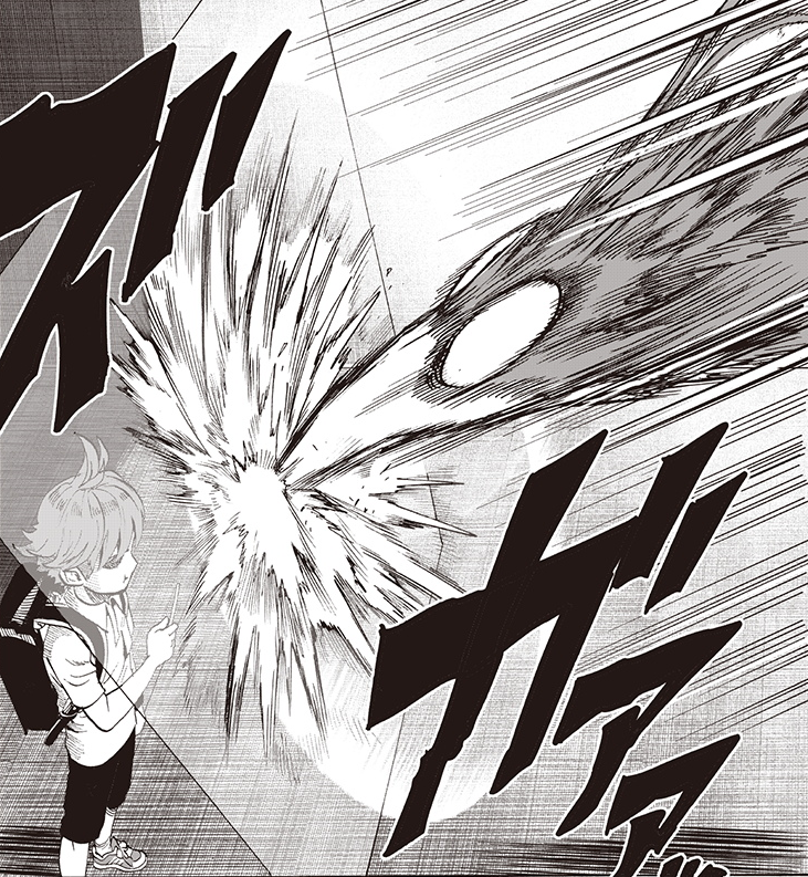 baca komik one punch man saitama vs garou