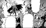 A few members watch Pureblood biting Zombieman's neck. (Chapter 101)