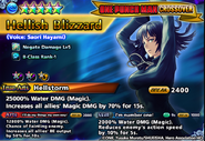 Fubuki's stats