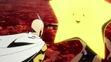 Star-like being with a knife and a speedo