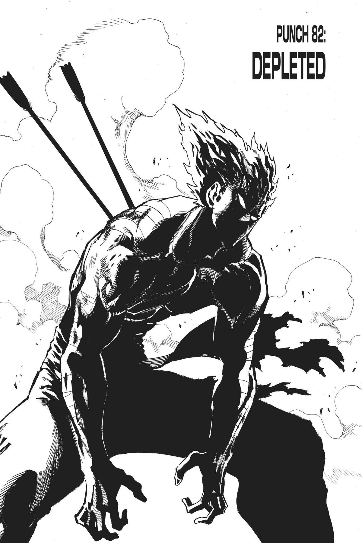 Manga Garou gets back at Webcomic Garou (referenced my AoT x OPM