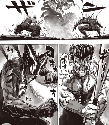 Blast vs. Awakened Garou, One-Punch Man Wiki