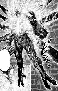 Orochi transforms into his strongest humanoid form