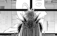 Boros observes Saitama on the monitors.