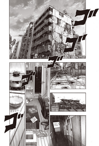 Ioz4 S6drl2bom Fantasy adventure background fantasy background ruined city art anime background city drawing city streets painting. https onepunchman fandom com wiki saitama 27s apartment