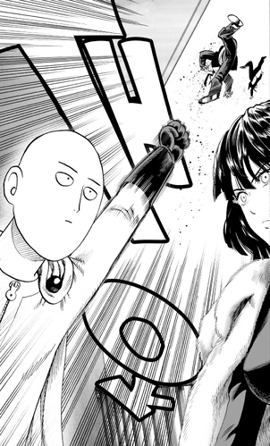 Saitama vs. Fubuki, Eyelashes and Mountain Ape | One-Punch Man Wiki