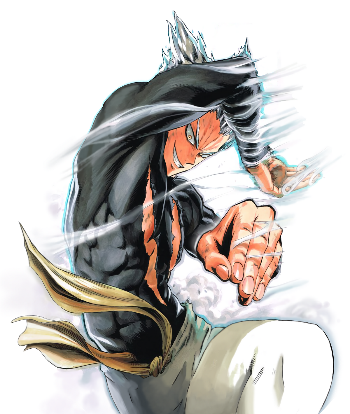 I colored Hero Hunter Garou, I hope y'all like it! 😊, twitter:  @nankiller77 : r/OnePunchMan