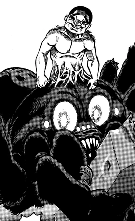 Паук попрыгун, манга