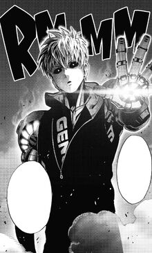 Genos ready to eliminate Garou