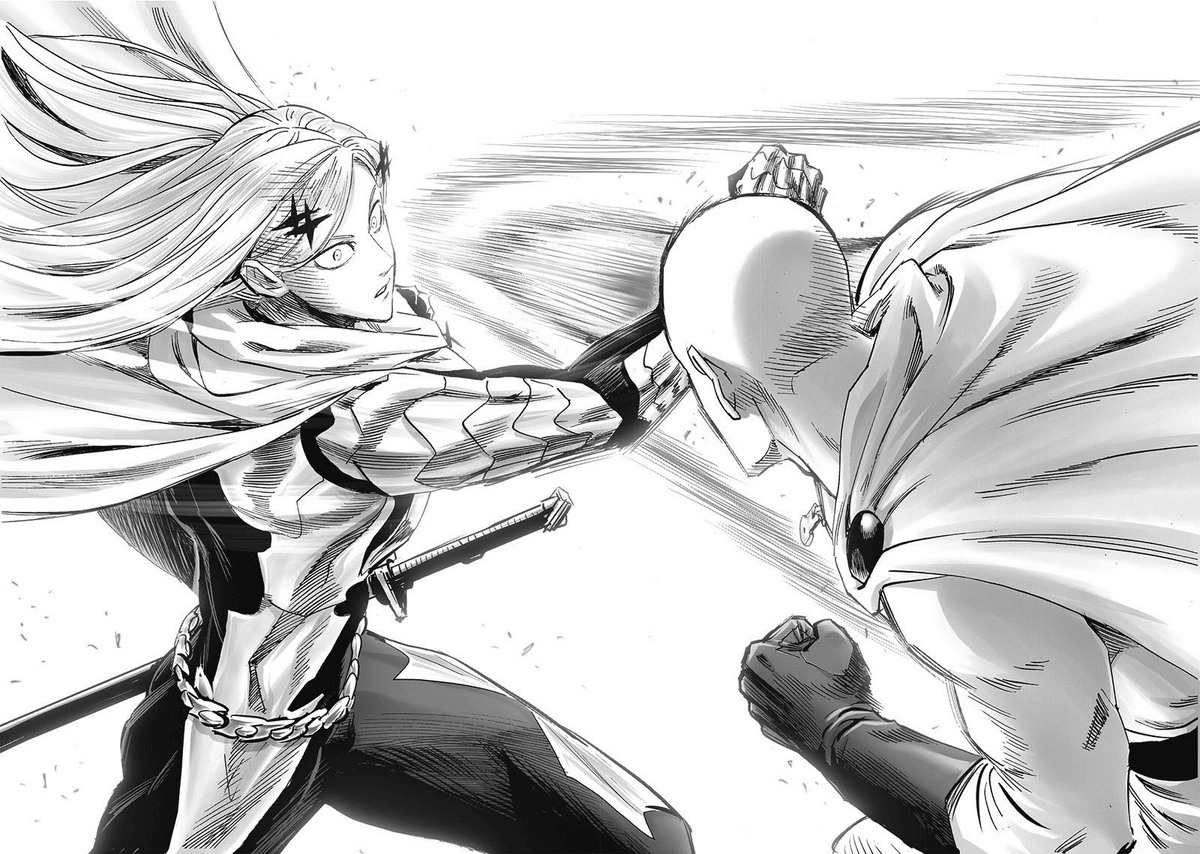 Saitama vs. Flashy Flash OnePunch Man Wiki Fandom