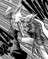 Garou starts the fight